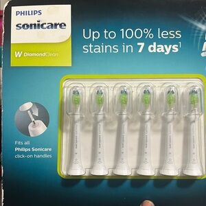 Philips Sonicare W Diamond Clean Brush Heads 6 pack HX6066 /71